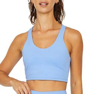 NEW Cream Yoga Carrie Bra Tank in Laguna Blue